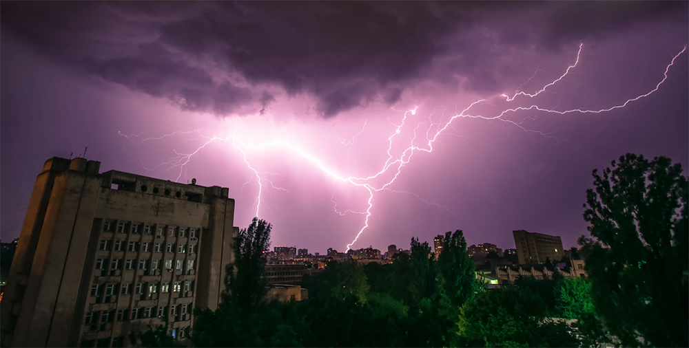 thunderstorm in maryland
