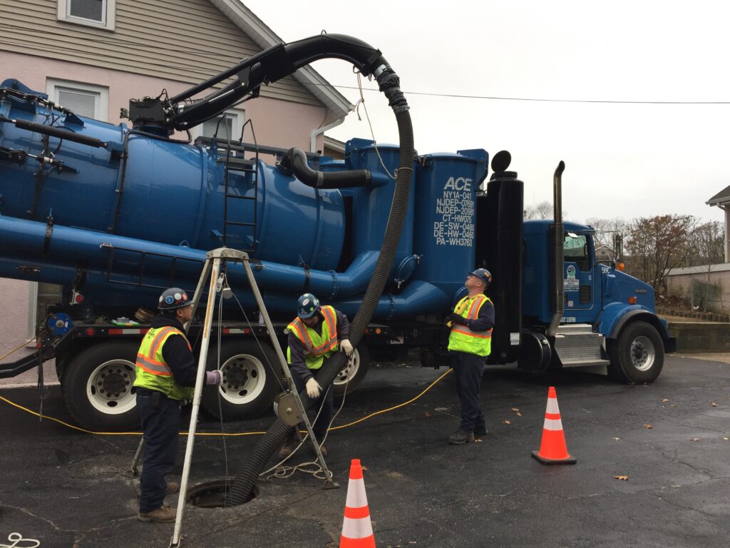 Miller Environmental hydro excavation truck